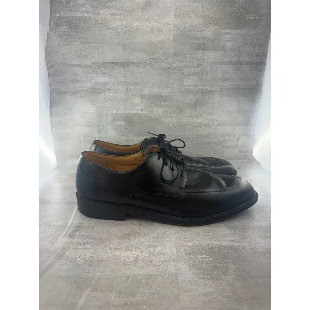 Rockport Men Black Leather Split Toe Oxford Dress Shoes APM12351 Size 15M
